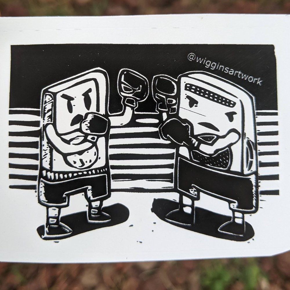 Fighting stereotypes sticker